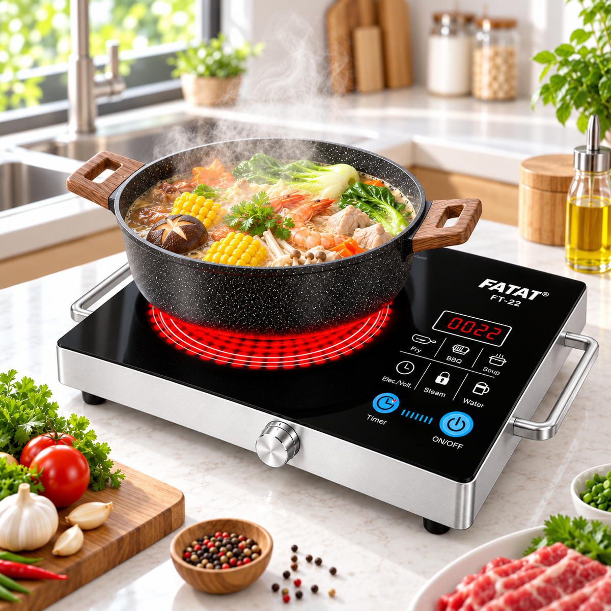 FATAI FT-22 2200W Infrared Cooker