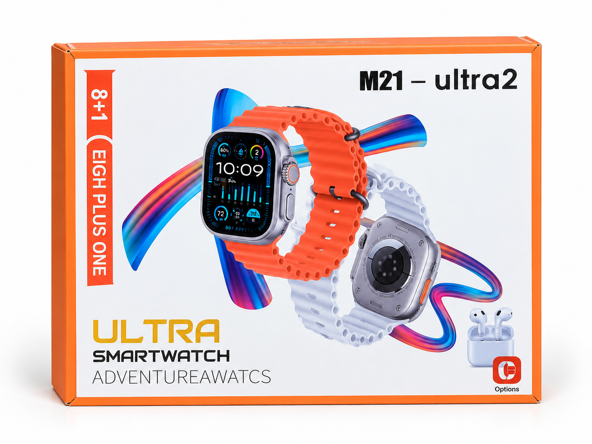 M21 Ultra 2 – 8+1 Smart Watch Set