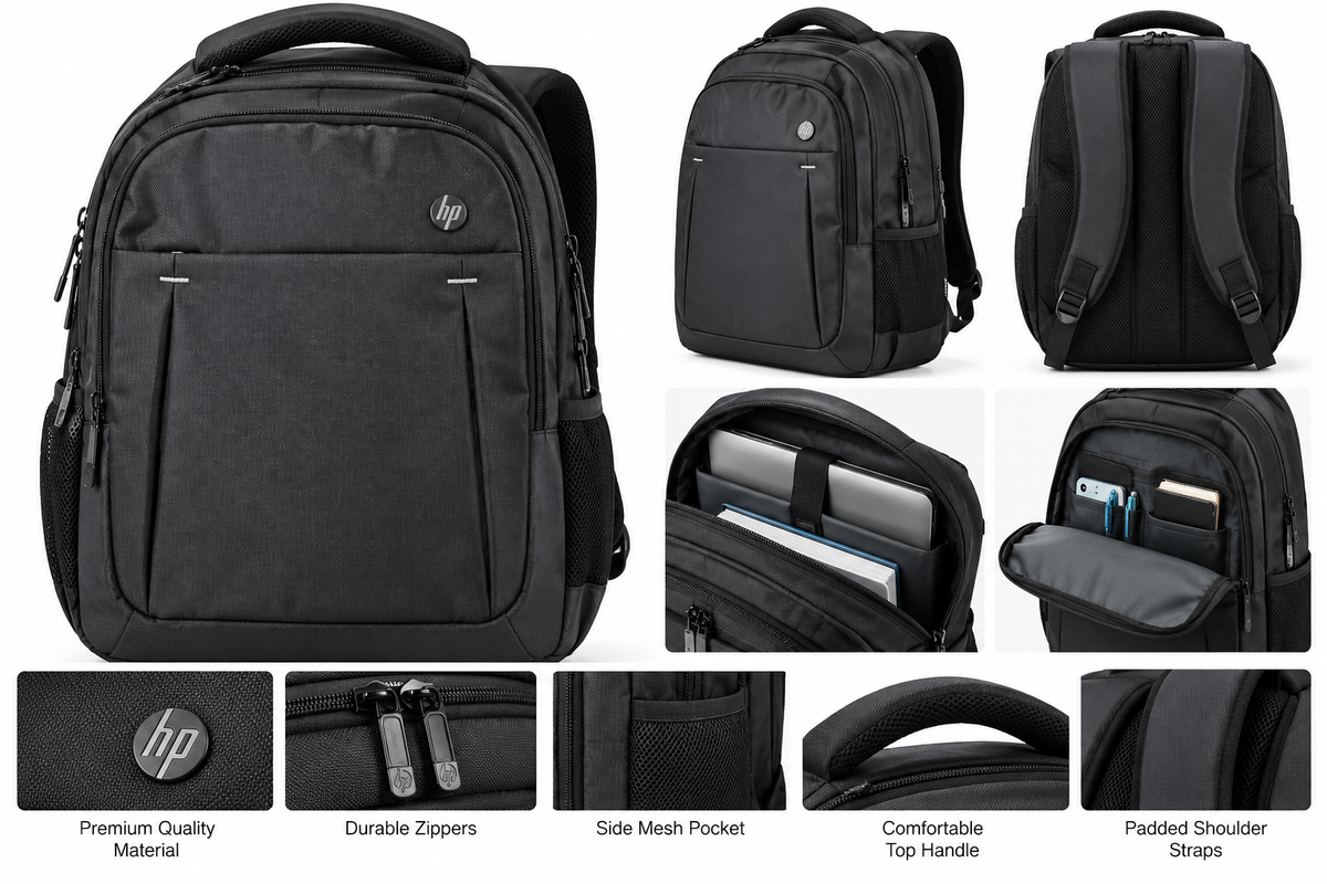 HP 17.3 Business Backpack Laptop Bag