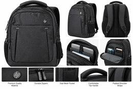 HP 17.3 Business Backpack Laptop Bag